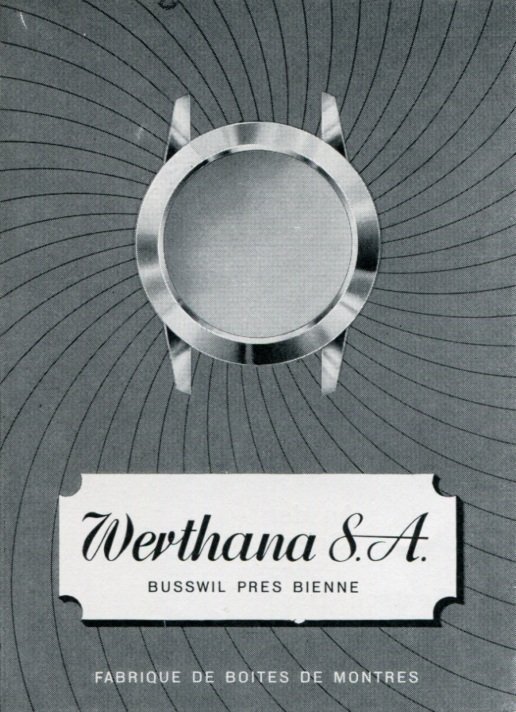 1969 Wevthana SA Boites de Montres Ad Advert Vintage Swiss Magazine Print Ad Suisse Horology