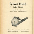 1948 Evilard Watch Company Fritz Stuck Vintage Swiss Magazine Print Ad Advert Suisse Switzerland 1948 Evilard Watch Company Fritz Stuck Vintage Swiss Magazine Print Ad Advert Suisse Switzerland