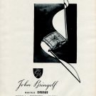 Original 1954 John Bringolf Watch Company Montres Brina Swiss Print Ad Publicite Suisse