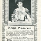 Original 1905 Heinz Preserves H.J. Heinz Co Pittsburgh Vintage Early 1900's Print Ad Advert