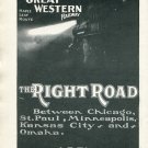 Original 1905 Chicago Great Western Railway Early 1900's Vintage Ad Advert
