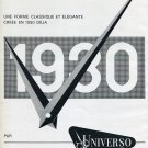 Original 1965 Universo SA Switzerland 1960's Swiss Print Ad Publicite Suisse Schweiz Suiza Original 1965 Universo SA Switzerland 1960's Swiss Print Ad Publicite Suisse Schweiz Suiza
