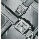 Original 1948 Ed Kummer SA Atlantic Aristex Watch Co 1940's Swiss Print Ad Publicite Suisse Montres