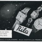 1949 Rila Willy Choffat & Cie Watch Co Switzerland Swiss Print Ad Suisse Publicite Montres