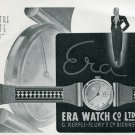 1940 Era C. Ruefli-Flury & Co Watch Company Swiss Print Ad Publicite Suisse Montres