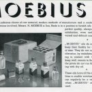 1940 Moebius Oils Ad Swiss Print Ad Advert Publicite Suisse H Moebius & Son Horology