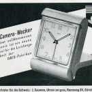 1945 Oris Clock Company Switzerland 1940s Swiss Print Ad Publicite Suisse Schweiz