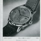 1946 Mido Watch Company Original 1940's Swiss Print Ad Publicite Suisse Montres Schweiz