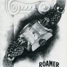 1946 Roamer Watch Company Original 1940's Swiss Print Publicite Suisse Schweiz