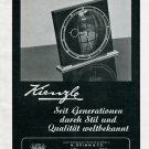 1945 Kienzle H Grimm & Co Clock Co Swiss Print Ad Publicite Suisse Schweiz