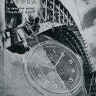 1945 Certina Kurth Freres SA Watch Co Bridge Builders Swiss Print Ad Publicite Suisse Montres 1945 Certina Kurth Freres SA Watch Co Bridge Builders Swiss Print Ad Publicite Suisse Montres