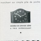 1939 Orel H. Bueche-Rosse Fabrique des Pendulettes Swiss Print Ad Publicite Suisse