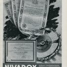 1946 Nivarox SA Fabr. de Spiraux Switzerland Swiss Print Ad Advert Publicite Suisse