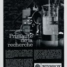 Vintage 1967 Nivarox St Imier Switzerland Swiss Print Ad Publicite Suisse Horology Horlogerie