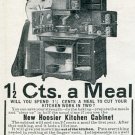 Vintage 1905 Hoosier Mfg Co New Castle IN Indiana Original Early 1900's Magazine Ad Advert