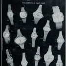 Severin Watch Company Interbijoux Paris France 1975 French Ad Publicite Montres