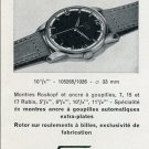 Tenor Watch Company Tramelan Switzerland Vintage 1956 Swiss Print Ad Suisse Publicite Tenor Watch Company Tramelan Switzerland Vintage 1956 Swiss Print Ad Suisse Publicite