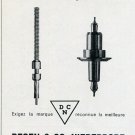 Degen & Co Niederdorf Switzerland DCN Vintage 1956 Swiss Print Ad Advert Suisse Horology