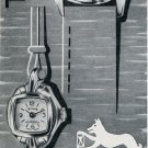 Sicura Watch Co Grenchen Switzerland 1956 Swiss Print Ad Suisse Publicite Montres