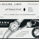 Restawa Watch Co Switzerland Original 1960 Swiss Print Ad Advert Publicite Suisse Schweiz