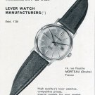 Paul Maillardet & Fils Watch Co France 1960 Swiss Print Ad Advert Publicite Montres Paul Maillardet & Fils Watch Co France 1960 Swiss Print Ad Advert Publicite Montres