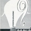 Robur Coq-Inox France Vintage 1960 Swiss Print Ad Suisse Publicite Horlogerie Horology