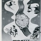 Sorna Watch Co E Schenker Switzerland Vintage 1947 Swiss Print Ad Advert Publicite Suisse Sorna Watch Co E Schenker Switzerland Vintage 1947 Swiss Print Ad Advert Publicite Suisse