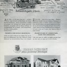 Franz Schrenk Switzerland Vintage 1946 Swiss Print Ad Publicite Suisse Horlogerie Horology