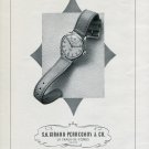 S.A. Girard-Perregaux & Co. Switzerland Original 1946 Swiss Print Ad Publicite Suisse Montres