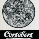 1946 Montres Cortebert Watch Company Switzerland Swiss Print Ad Publicite Suisse