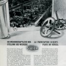 1946 Swiza Clock Company Louis Schwab S.A. Moutier Switzerland Swiss Print Ad Publicite Suisse