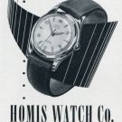 Homis Watch Company Switzerland Vintage 1956 Swiss Print Ad Advert Publicite Suisse Montres Homis Watch Company Switzerland Vintage 1956 Swiss Print Ad Advert Publicite Suisse Montres
