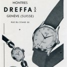 Dreffa Watch Company Switzerland Vintage 1956 Swiss Print Ad Publicite Suisse Montres Suiza Dreffa Watch Company Switzerland Vintage 1956 Swiss Print Ad Publicite Suisse Montres Suiza