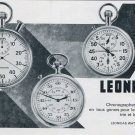 Vintage 1964 Leonidas Watch Company St-Imier Switzerland Swiss Print Ad Publicite Suisse Montres