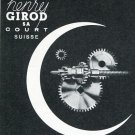 1969 Henry Girod SA Switzerland Vintage Swiss Print Ad Publicite Suisse Horlogerie Horology