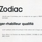 1969 Zodiac Watch Co Switzerland Employment Advertisement Publicite Suisse Swiss Print Ad 1969 Zodiac Watch Co Switzerland Employment Advertisement Publicite Suisse Swiss Print Ad