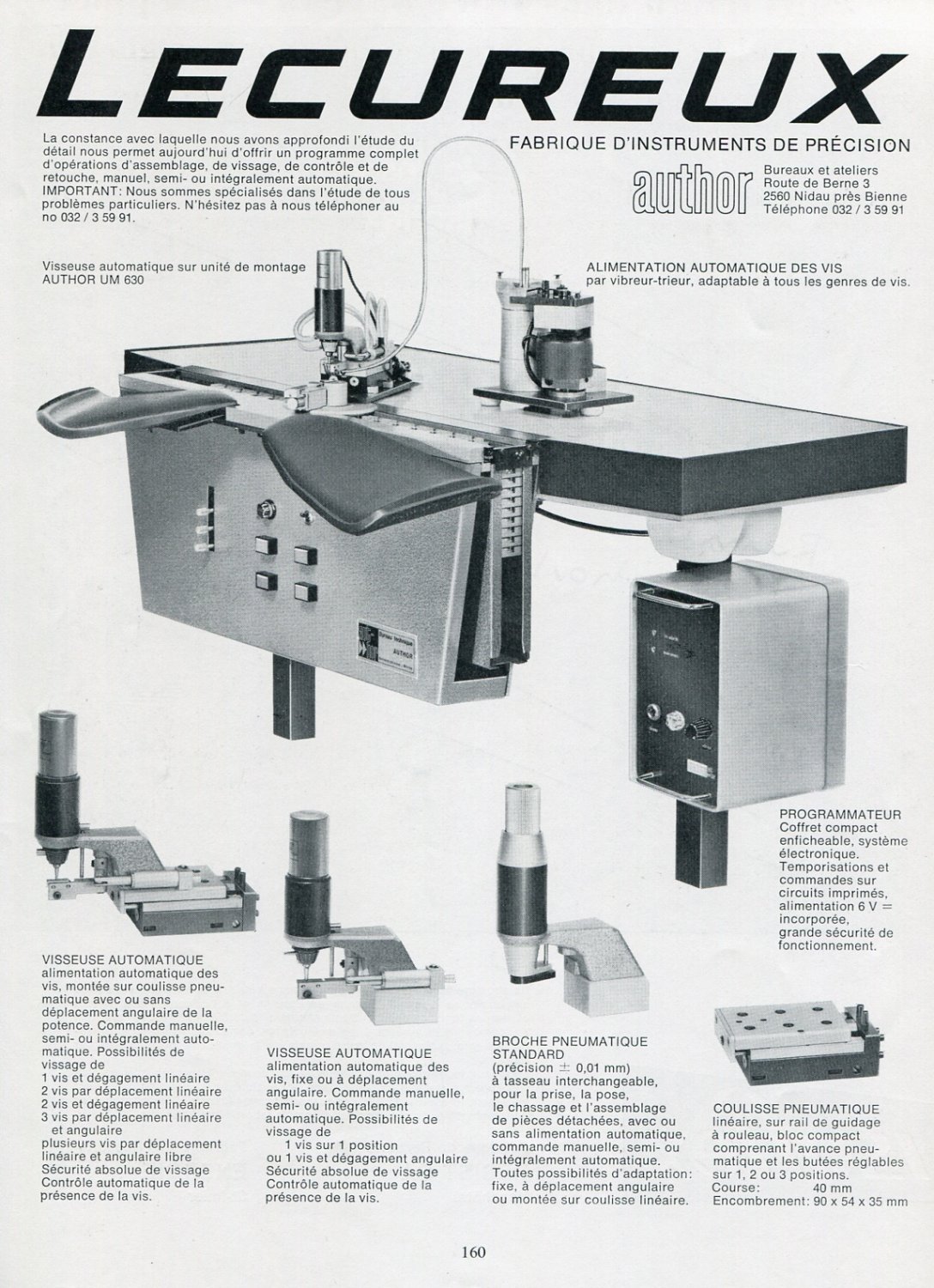 Vintage 1969 Lecureux Publicite Suisse Swiss Print Ad Switzerland Horlogerie Horology