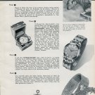 1956 Ulysse Nardin SA Watch Company L'heure de Faire le Point Swiss Print Ad Publicite Suisse