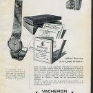 1956 Vacheron Constantin Chronometre Royal Watch Advert Publicite Suisse Montres Swiss Print Ad 1956 Vacheron Constantin Chronometre Royal Watch Advert Publicite Suisse Montres Swiss Print Ad