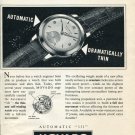 Vintage 1953 Movado A Daring Improvement in Watchmaking Publicite Suisse Montres Swiss Print Ad