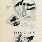 Vintage 1953 Longines Precious As Time Itself Swiss Print Ad Publicite Suisse Montres Switzerland Vintage 1953 Longines Precious As Time Itself Swiss Print Ad Publicite Suisse Montres Switzerland