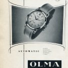 Vintage 1953 Olma Numa Jeannin SA Watch Co Switzerland Swiss Print Ad Publicite Suisse Montres Vintage 1953 Olma Numa Jeannin SA Watch Co Switzerland Swiss Print Ad Publicite Suisse Montres