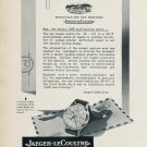 Vintage 1953 Jaeger-LeCoultre Swiss Print Ad Publicite Suisse Montres SR-497 Watch Advert Vintage 1953 Jaeger-LeCoultre Swiss Print Ad Publicite Suisse Montres SR-497 Watch Advert