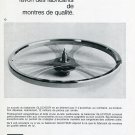 FBR Glucydur Fabriques de Balanciers Reunies SA Publicite Suisse 1969 Swiss Print Ad Horology FBR Glucydur Fabriques de Balanciers Reunies SA Publicite Suisse 1969 Swiss Print Ad Horology