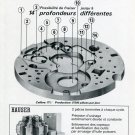 Vintage 1969 Henri Hauser SA Publicite Contourneuse-Transfert H7 Magazine Advert