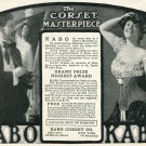 1905 Kabo Corset Co Chicago New York Lingerie Original Early 1900s Print Ad Advert Publicite