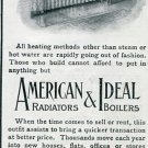 1905 American Radiator Company Ideal Boilers Heat Heating Original early 1900's Vintage Ad Advert