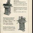 Vintage 1947 Fritz Studer Grinding Machine Co Swiss Print Ad Publicite Suisse Schweiz Vintage 1947 Fritz Studer Grinding Machine Co Swiss Print Ad Publicite Suisse Schweiz