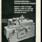 Vintage 1947 Reishauer Werkzeuge Swiss Print Ad Publicite Suisse Schweiz Switzerland Vintage 1947 Reishauer Werkzeuge Swiss Print Ad Publicite Suisse Schweiz Switzerland