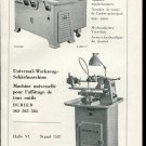 Vintage 1947 Edouard Dubied & Cie SA Neuchatel Swiss Print Ad Publicite Suisse Schweiz